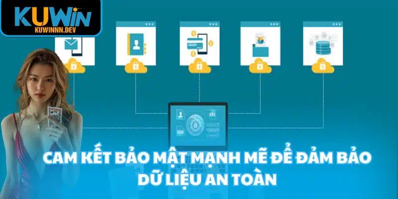 Cam kết bảo mật mạnh mẽ để đảm bảo dữ liệu an toàn
